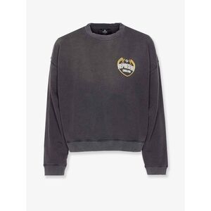 Represent Men Cotton Sweatshirt With Distressed Effect